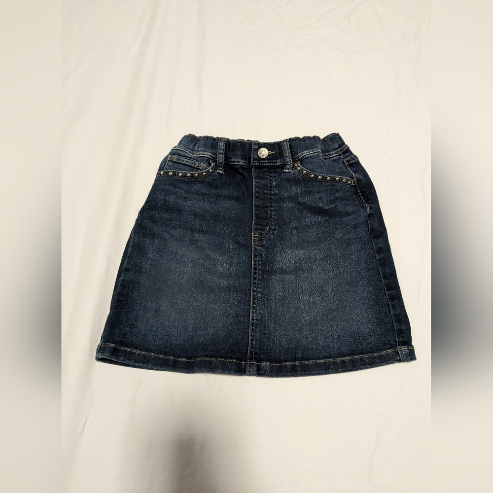 Kids jean skirt, UNIQLO, size 7 to 8